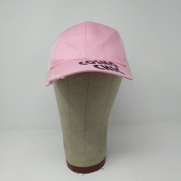 Cosmo Chic Snapback Meshback Hat Graphic Spell Out OSFA SEE DESC - Picture 2 of 13